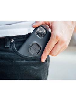 Etui na telefon iPhone X / XS + pokrowiec przeciwdeszczowy + uchwyt kulowy Quad Lock