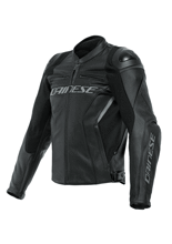 Kurtka motocyklowa skórzana Dainese Racing 4 czarna