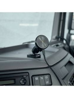 Uchwyt na telefon z ładowaniem bezprzewodowym Lampa Mag Wireless Orbit magnetyczny z przyssawką