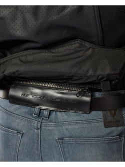 Kurtka motocyklowa skórzana REV’IT! Quadratic czarno-biała