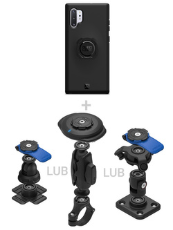 Zestaw 360 Quad Lock: etui na telefon Samsung Galaxy Note10+ + wybrane komponenty 