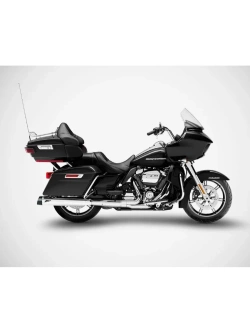 Tłumik motocyklowy Zard Touring Slip-On E5 Harley Davidson (wybrane modele) polerowany