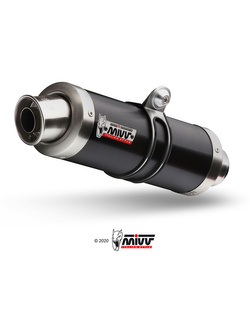 Tłumiki motocyklowe Slip-On (GP) MIVV do Suzuki GSX-R 1000 (09-11) czarne