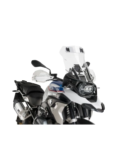 Szyba motocyklowa turystyczna z deflektorem PUIG BMW (wybrane modele) przeźroczysta