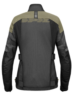 Kurtka motocyklowa damska tekstylna Spidi Tour Net czarno-zielona