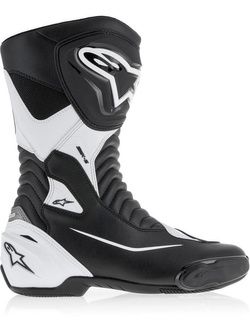 Buty motocyklowe Alpinestars SMX S czarno-białe