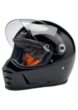 Kask integralny Biltwell Lane Splitter Solid czarny