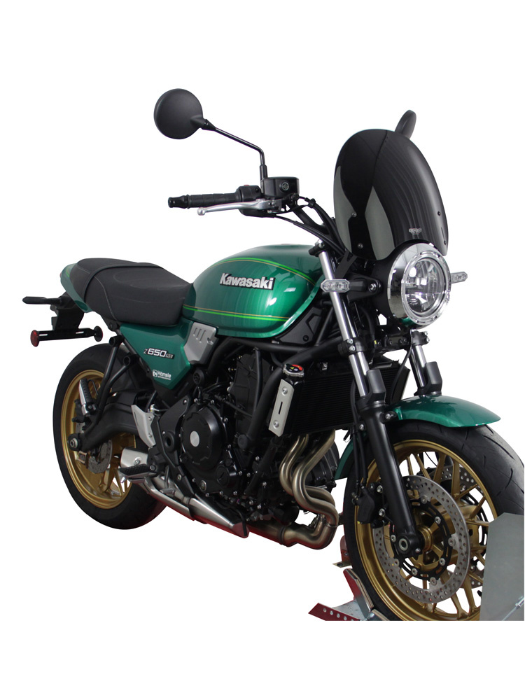 Szyba motocyklowa MRA Touring windshield "NTM" do Kawasaki Z 650 RS (22-) czarna