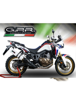 Tłumik G.P.R Albus Evo4 [Slip-On, Aluminium] - Honda CRF 1000 L Africa Twin [18-19] e4