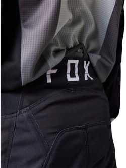 Spodnie cross dziecięce Fox 180 Leed czarno-białe