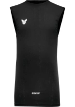 Koszulka termoaktywna dziecięca Thor Comp bez rękawów czarna