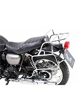 Komplet stelaży bocznych oraz stelaż centralny Hepco&Becker Kawasaki W 800 Street/Cafe/Standard (19-25) chrom