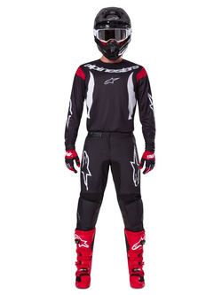 Spodnie cross Alpinestars MX Fluid Haul czarno-białe
