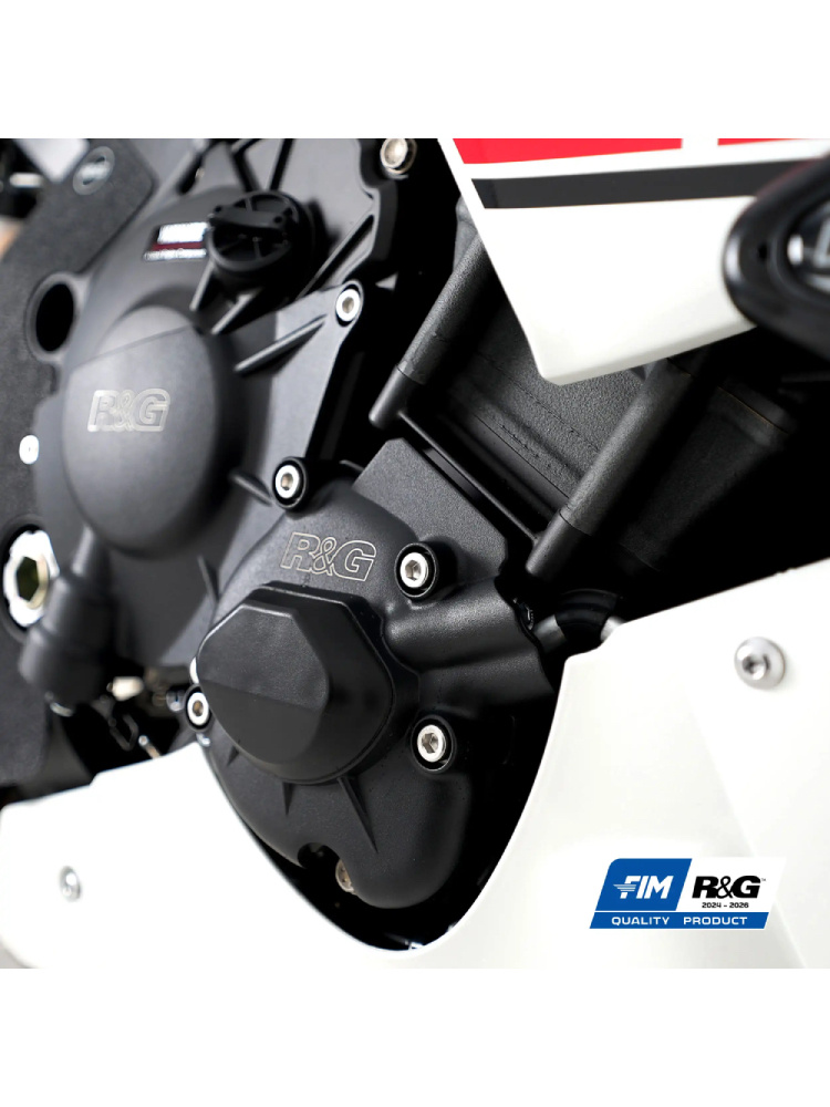 Osłona silnika PRO R&G Racing Yamaha YZF-R1/ R1M (17-) prawa - osłona pompy oleju