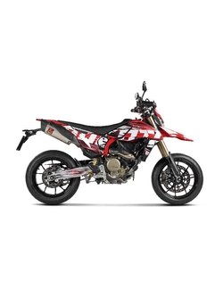 Tłumik motocyklowy Akrapović Ducati Hypermotard 698 ABS Mono/ RVE (24-) tytanowy [z homologacją]