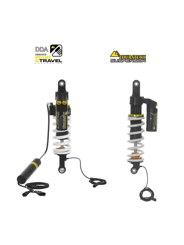 Zestaw amortyzatorów przedni+tylny DDA / Plug & Travel Touratech BMW R1200GS Adventure (17-21) /R1250GS Adventure (17-24)