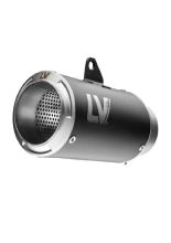 Tłumik motocyklowy LeoVince Corsa czarny Honda CB 1000R Neo Sports Cafe (18-24) [bez homologacji]