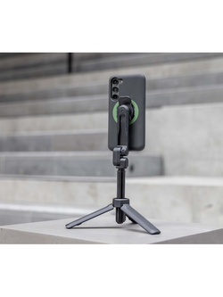 Zestaw: etui MAG na telefon Samsung Galaxy A55 (magnetyczne) + statyw/ selfie stick Quad Lock