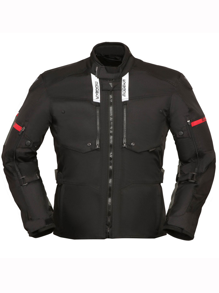 Kurtka motocyklowa tekstylna Modeka Raegis czarna