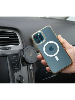 Uchwyt na telefon z ładowaniem bezprzewodowym Lampa Mag Wireless Stick magnetyczny samoprzylepny