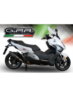 Tłumik G.P.R GP Evo4 Poppy [Slip-On, Stainless Steel] - BMW C 650 Sport [16-20]