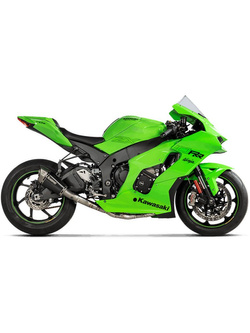Układ wydechowy bez tłumika Akrapović Kawasaki Ninja ZX-10R/ ZX-10RR (21-25) stal nierdzewna