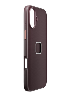 Etui Peak Design Mobile Everyday Fabric do smartfona iPhone 16 Plus bordowe