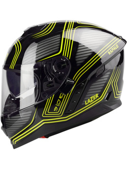 Kask integralny Lazer Rafale Darkside czarno-żółty