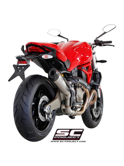 Tłumik SC-Project Conic Titanium + Carbon (Slip on) - Ducati Monster 821 [14-17]