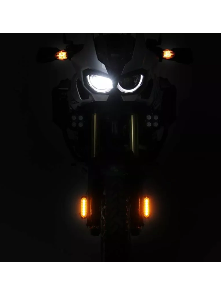 Światło do jazdy dziennej Denali DRL bursztynowe (światło ciepłe)