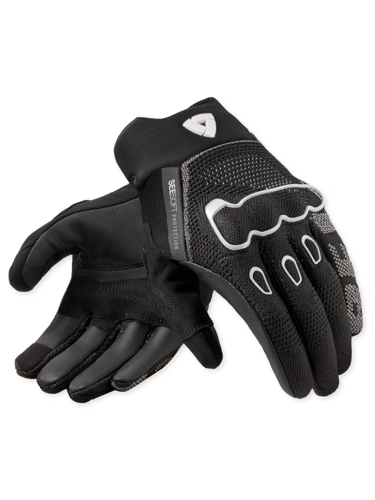 Rękawice motocyklowe letnie REV’IT! Hyperspeed 3 czarno-białe