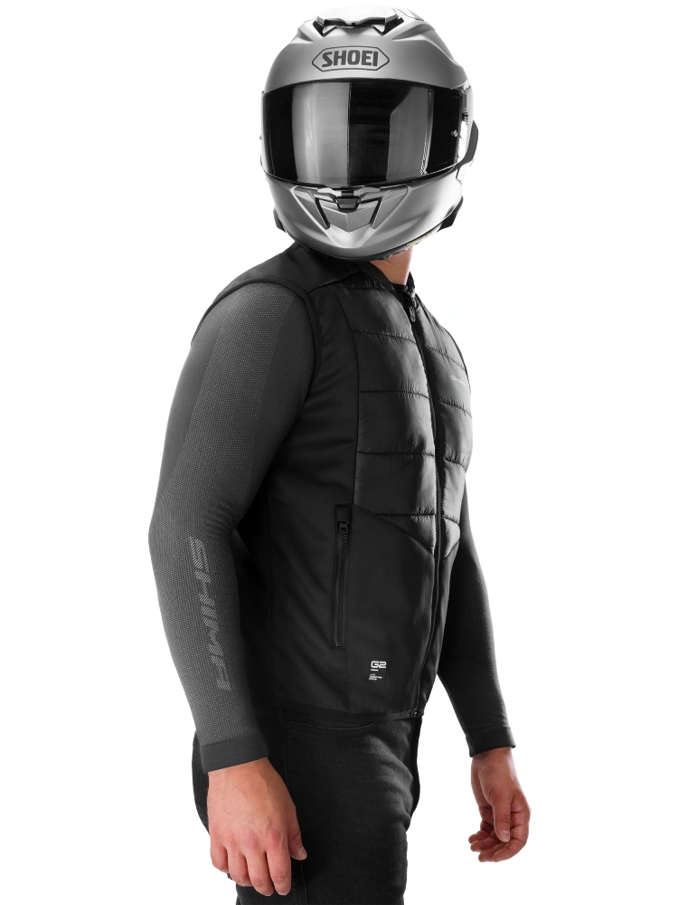 Kurtka motocyklowa tekstylna Shima Rush 3.0 Air G2 szaro-czerwona