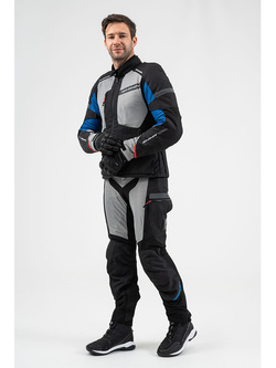 Spodnie motocyklowe tekstylne Shima Alpha niebieskie