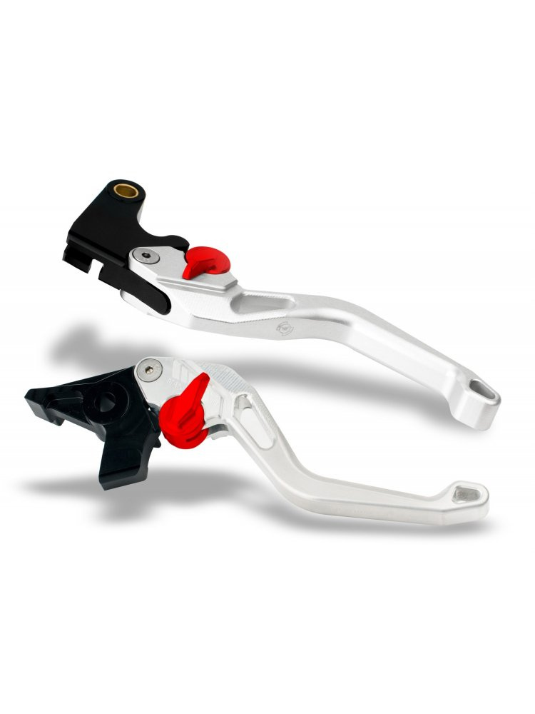 DŹWIGNIE KRÓTKIE EVOS LCB54E [REGULATOR CZERWONY] Triumph Speed Triple, 675 Street Triple R/RX, Daytona 675