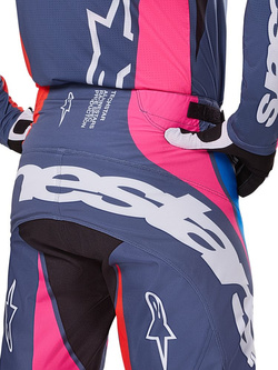 Spodnie cross Alpinestars MX Techstar Dreem szaro-wielokolorowe