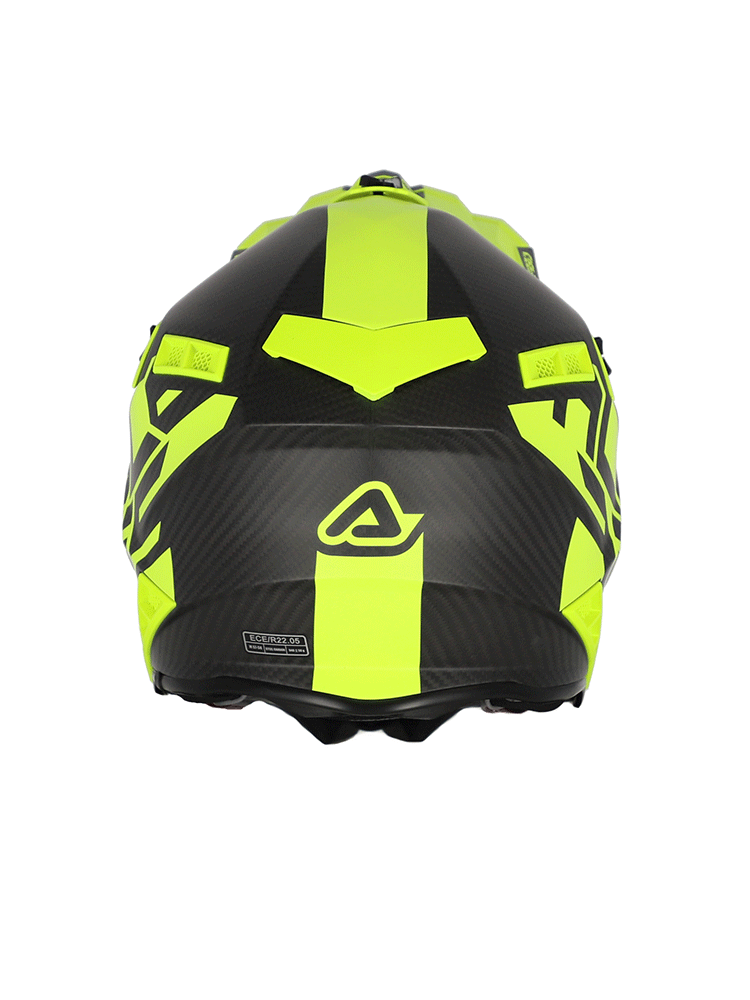 Kask enduro Acerbis Steel Carbon czarno-żółty