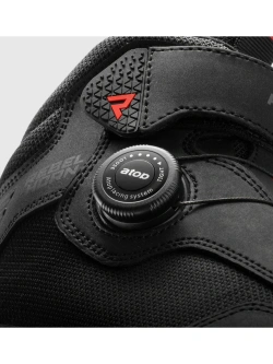 Buty motocyklowe Rebelhorn Spark 3 czarno-czerwone