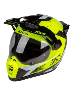 Kask adventure Klim Krios Pro Charger zółto-czarny