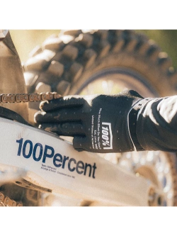 Rękawice cross 100% Ridefit czarne