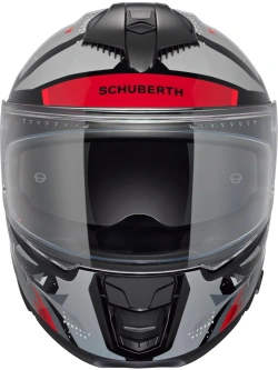 Kask integralny Schuberth S3 Spark czarno-szaro-czerwony