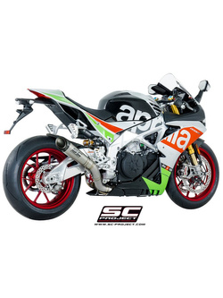 Tłumik SLIP-ON S1 Titanium SC-Project do Aprilia RSV4 RF/RR 2017