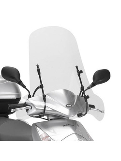 Szyba do skutera GIVI 102A Honda Dylan 125 (02-07)/ Yamaha Cignus X 125 (07-15) przeroczysta [bez mocowania]