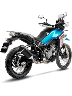 Tłumik motocyklowy LeoVince LV-14 CF Moto 450 MT (24) stalowy [z homologacją] czarny
