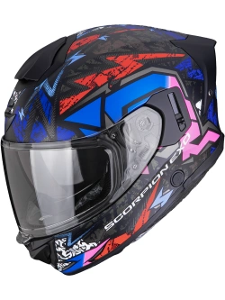 Kask integralny Scorpion EXO-530 AIR Meteor czarno-różowy matowy