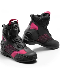 Buty motocyklowe Rebelhorn Core czarno-różowe
