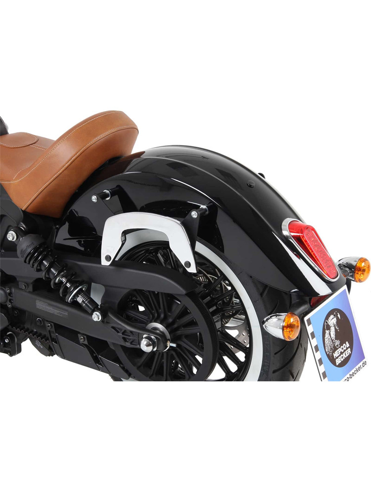 Stelaż pod sakwy motocyklowe Hepco&Becker C-Bow Indian Scout/Sixty (15-24) chrom