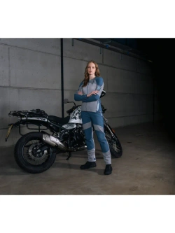 Koszula z ochraniaczami damska Knox Urbane Pro Move niebiesko-szara