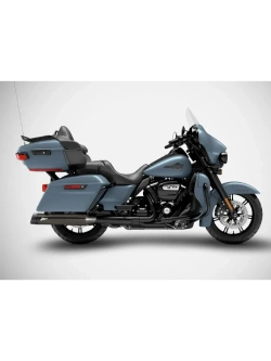 Tłumik motocyklowy Zard Touring Slip-On E5 Harley Davidson (wybrane modele) czarny