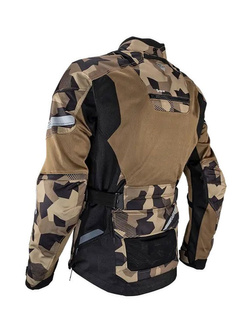 Kurtka motocyklowa tekstylna Leatt ADV FlowTour 7.5 brązowo-czarna