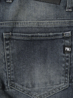 Jeansy motocyklowe damskie PMJ New Florida niebieskie